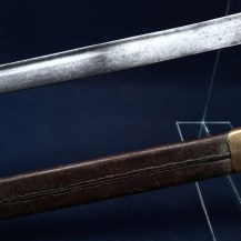 English 1751 Pattern Infantry Hanger with Scabbard 09